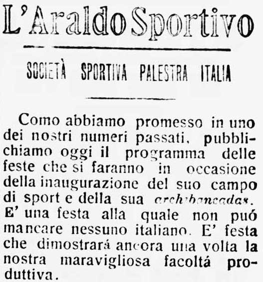 Araldo Italiano - 02 de setembro de 1923